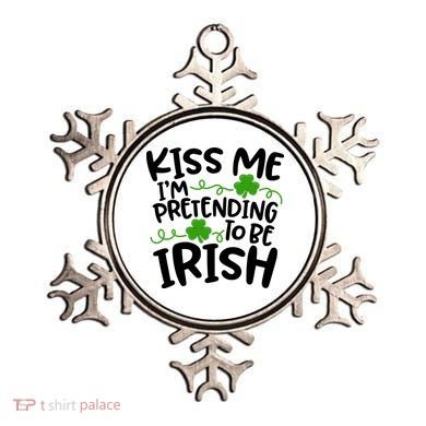 Kiss Me I'm Pretending To Be Irish Ornament