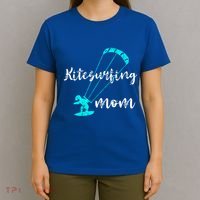 Kitesurfing Mom Kite Surfing Mother Wind Kitesurfer Mother Gift T-Shirt thumb 4