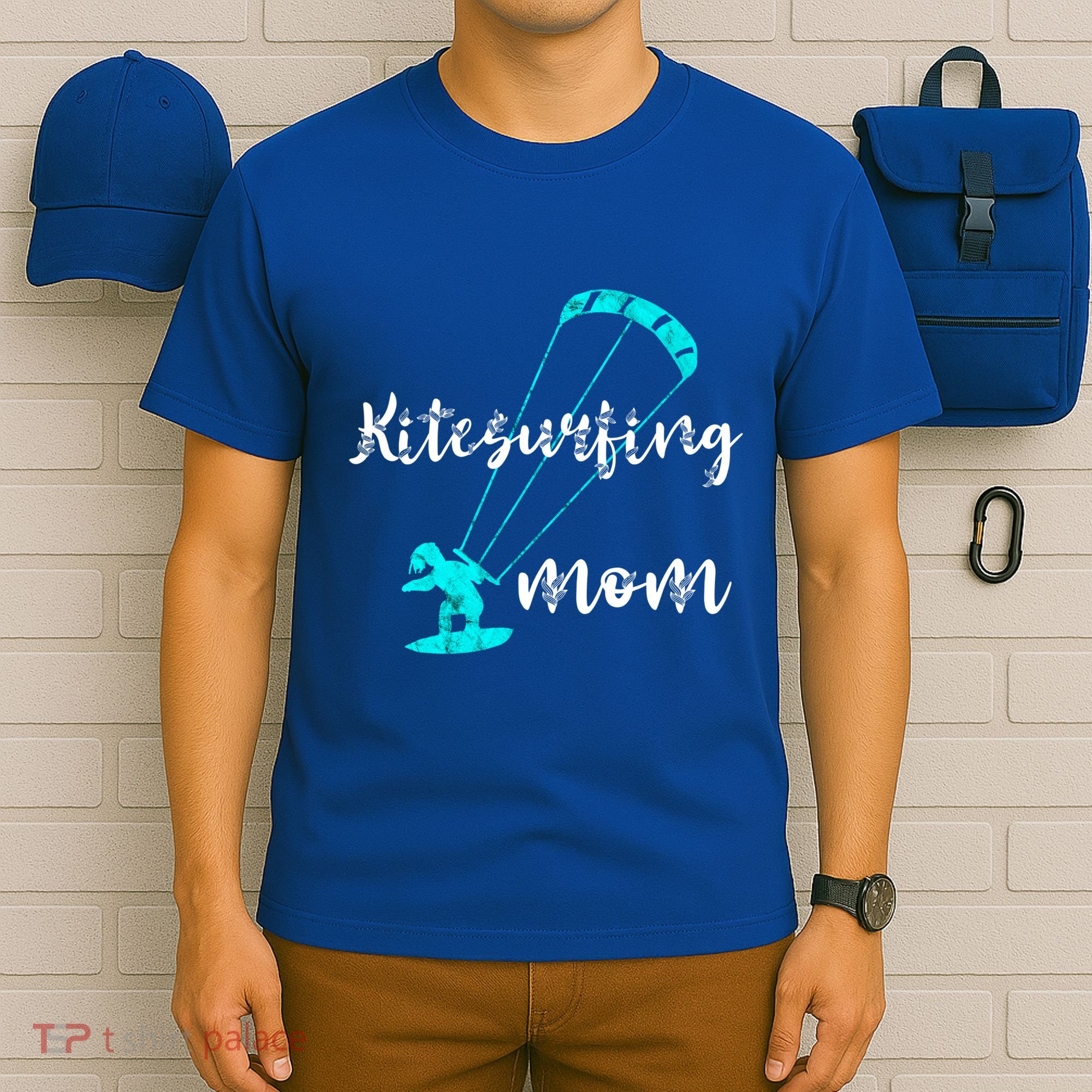 Kitesurfing Mom Kite Surfing Mother Wind Kitesurfer Mother Gift T-Shirt