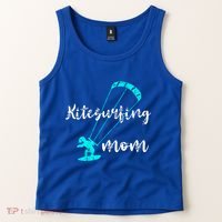Kitesurfing Mom Kite Surfing Mother Wind Kitesurfer Mother Gift Tank Top thumb 2