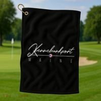 Kennebunkport Me Golf Towel thumb 1