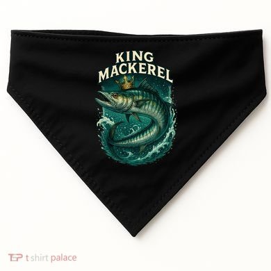 King Mackerel  USA-Made Doggie Bandana