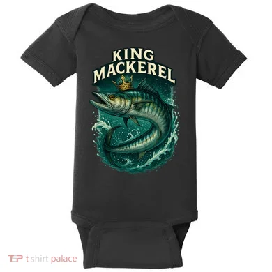 King Mackerel  Baby Bodysuit