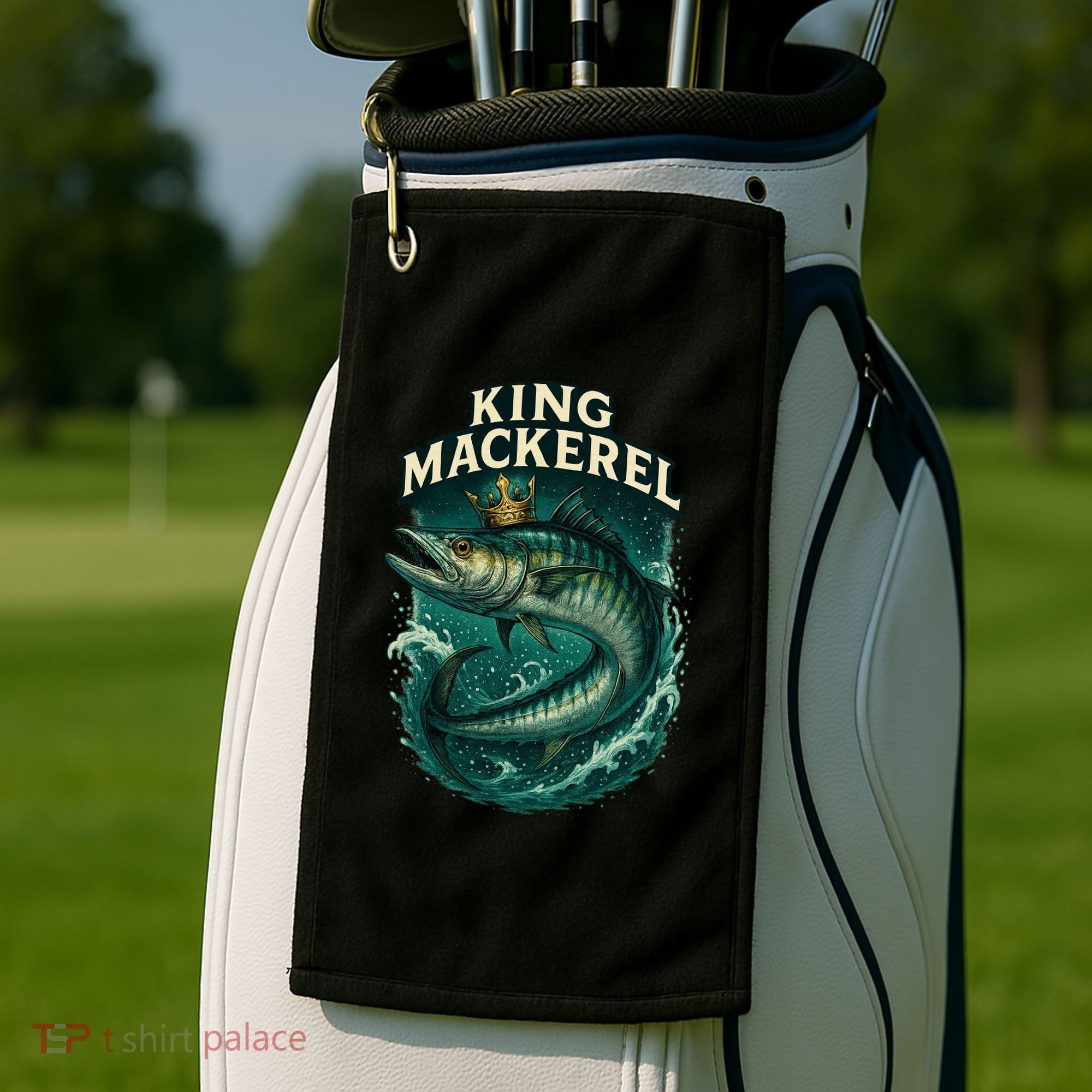 King Mackerel  Golf Towel
