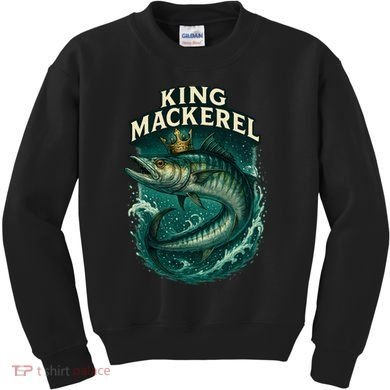 King Mackerel  Kids Sweatshirt