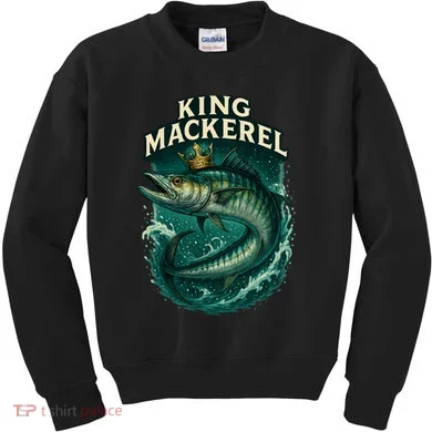 King Mackerel  Kids Sweatshirt