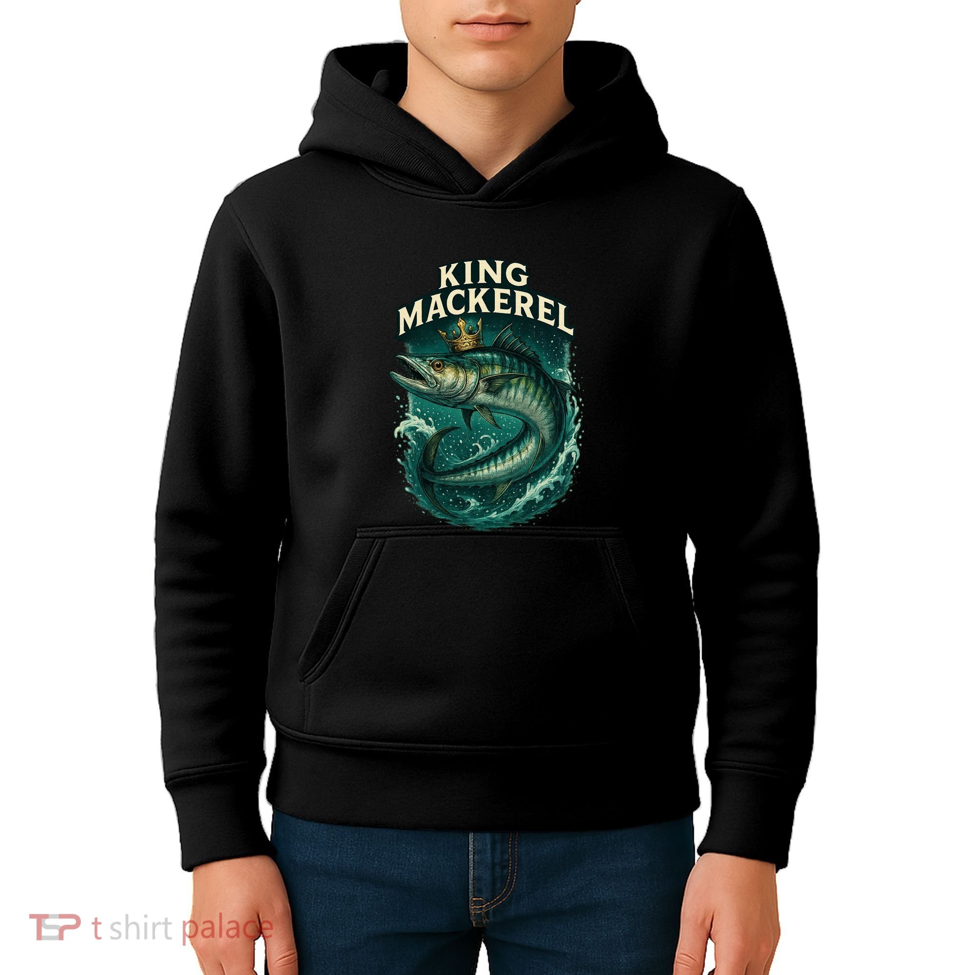 King Mackerel  Kids Hoodie