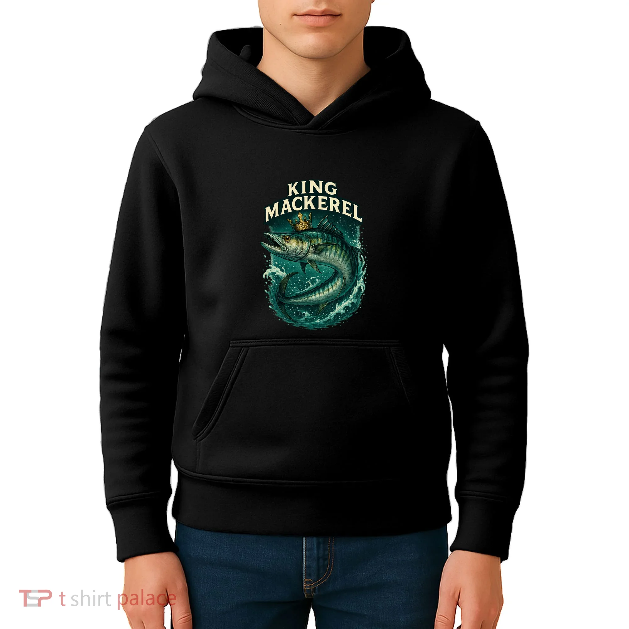 King Mackerel  Kids Hoodie