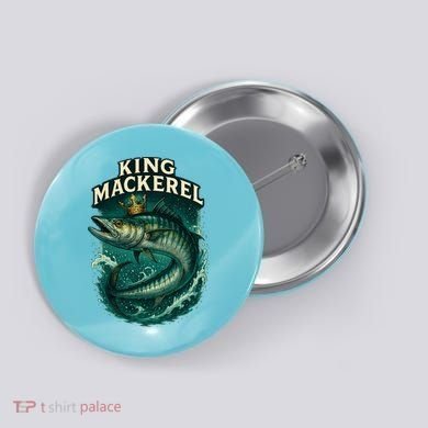 King Mackerel  Button