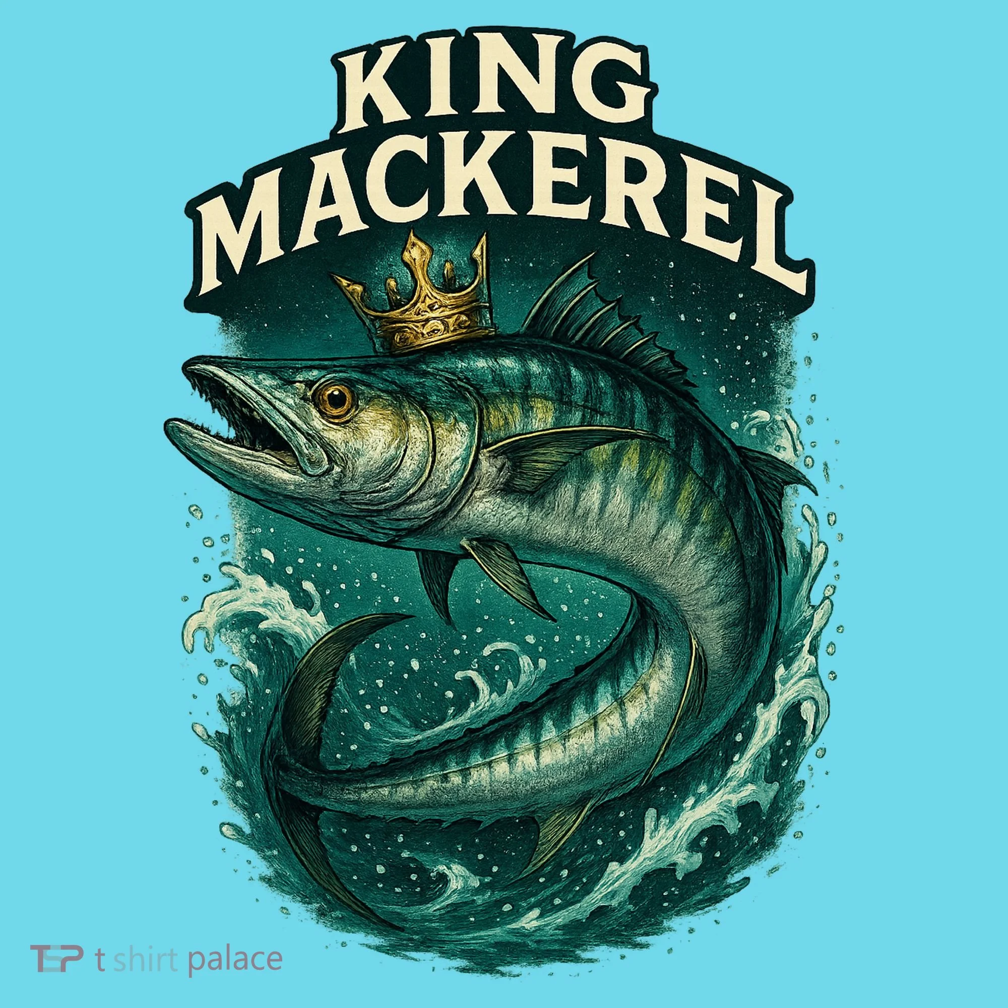 King Mackerel  Kids Long Sleeve Shirt