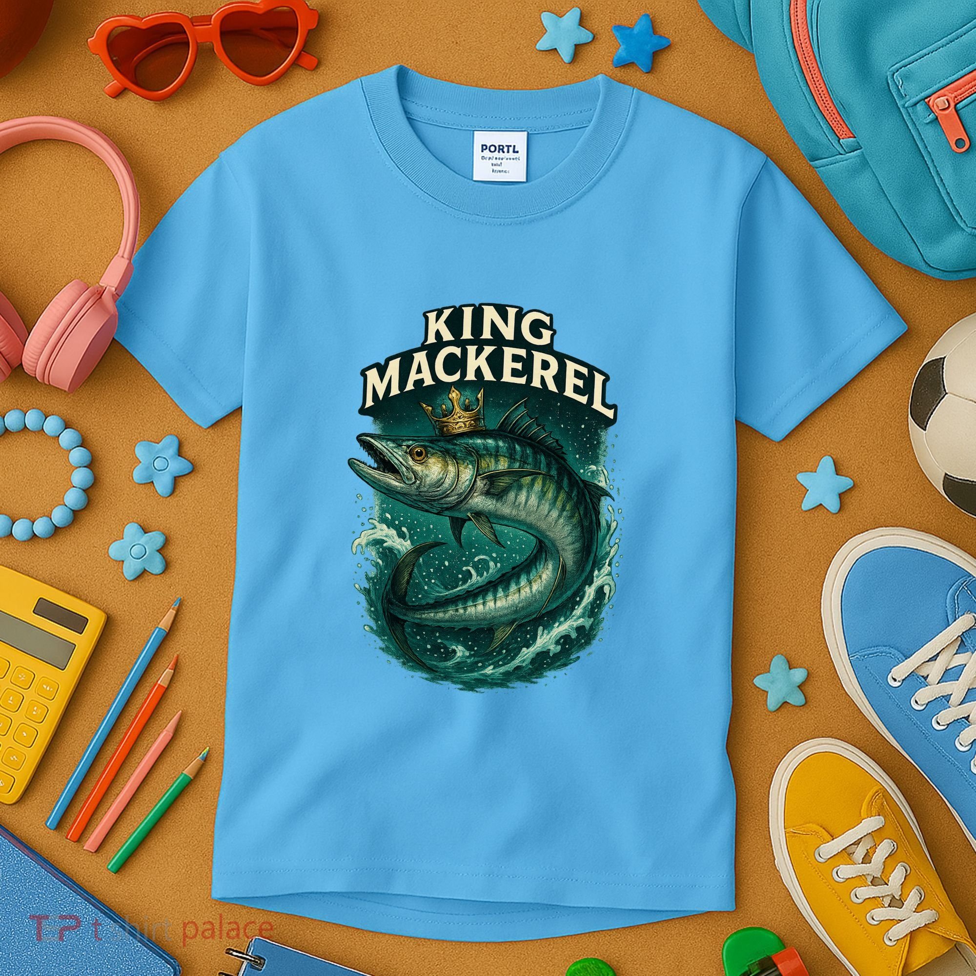 King Mackerel  Kids T-Shirt