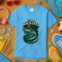 King Mackerel  Kids T-Shirt thumb 3
