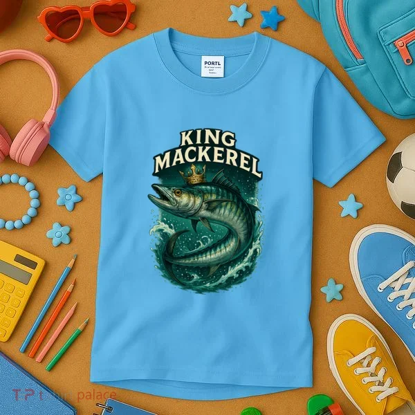 King Mackerel  Kids T-Shirt