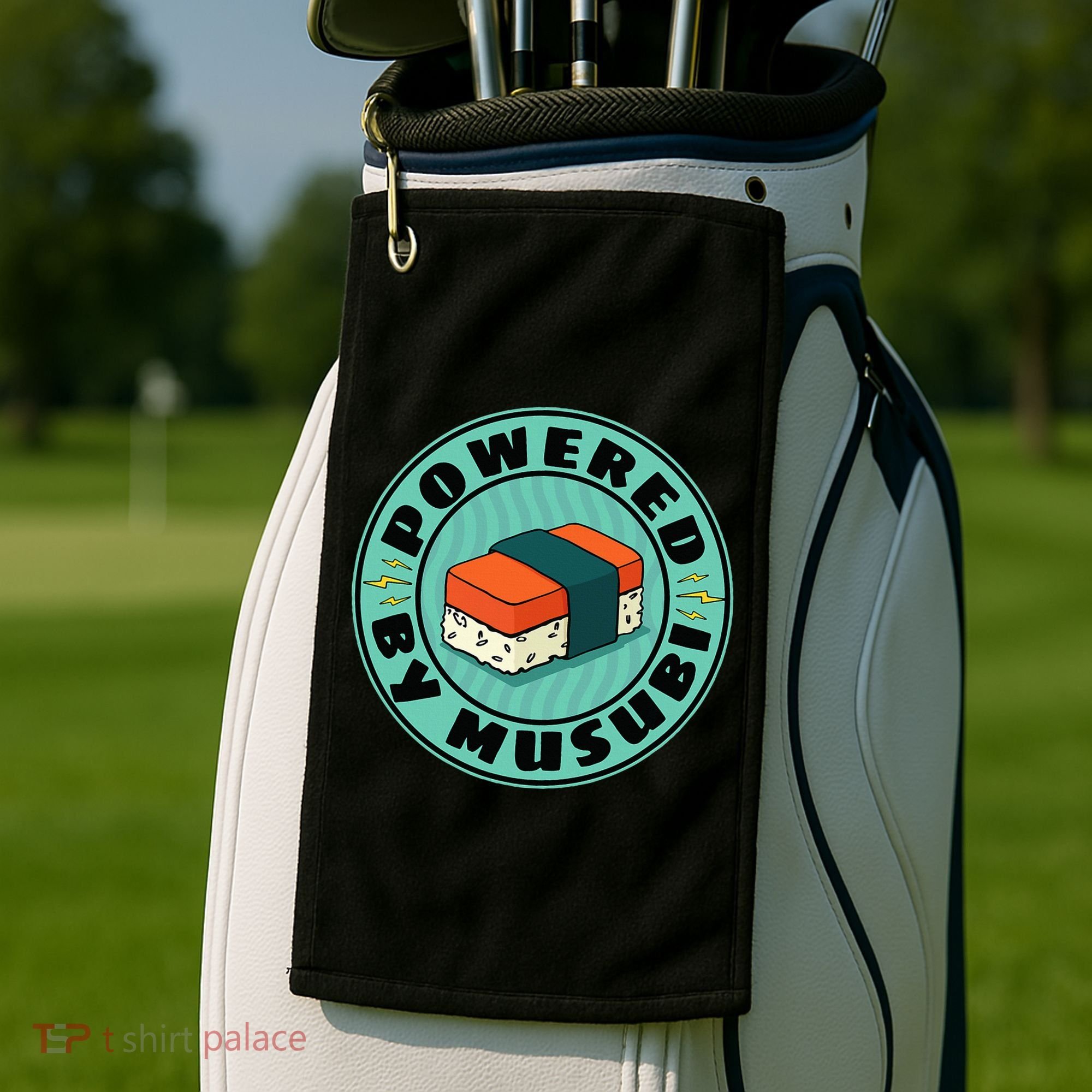 Kawaii Musubi Golf Towel