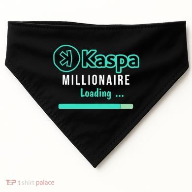 Kaspa Millionaire Loading USA-Made Doggie Bandana