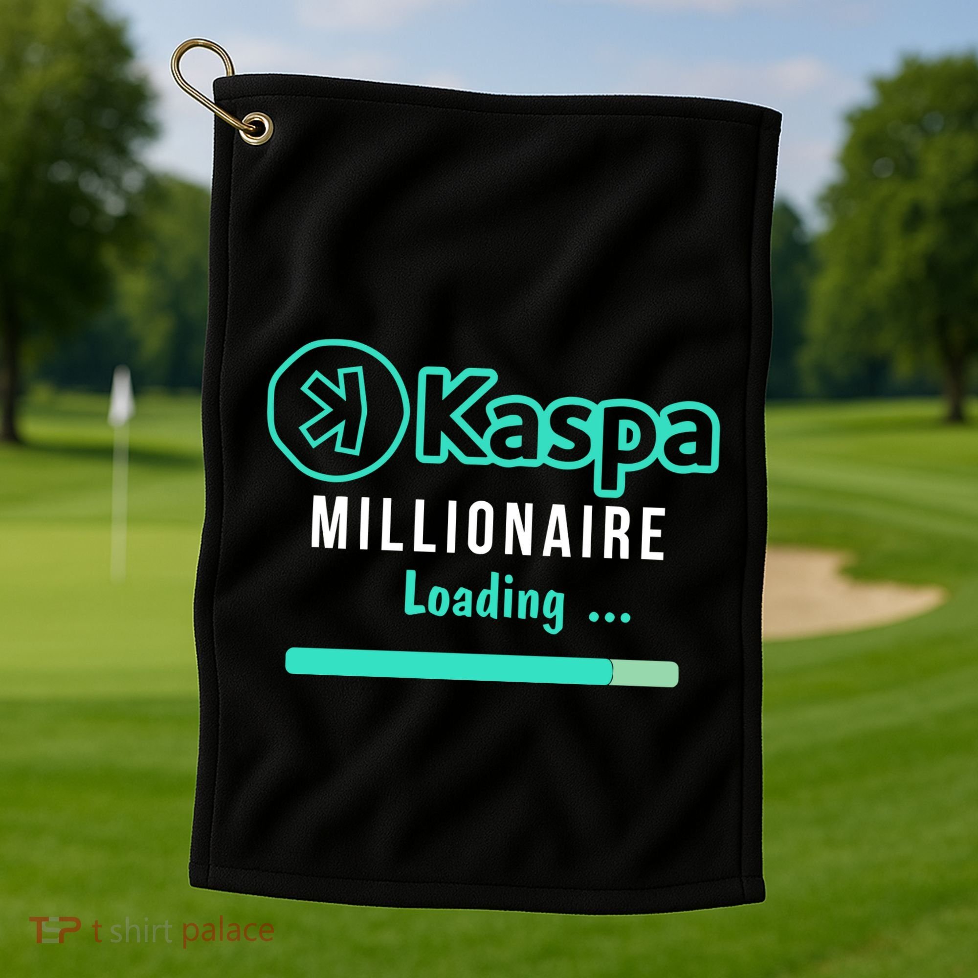 Kaspa Millionaire Loading Golf Towel
