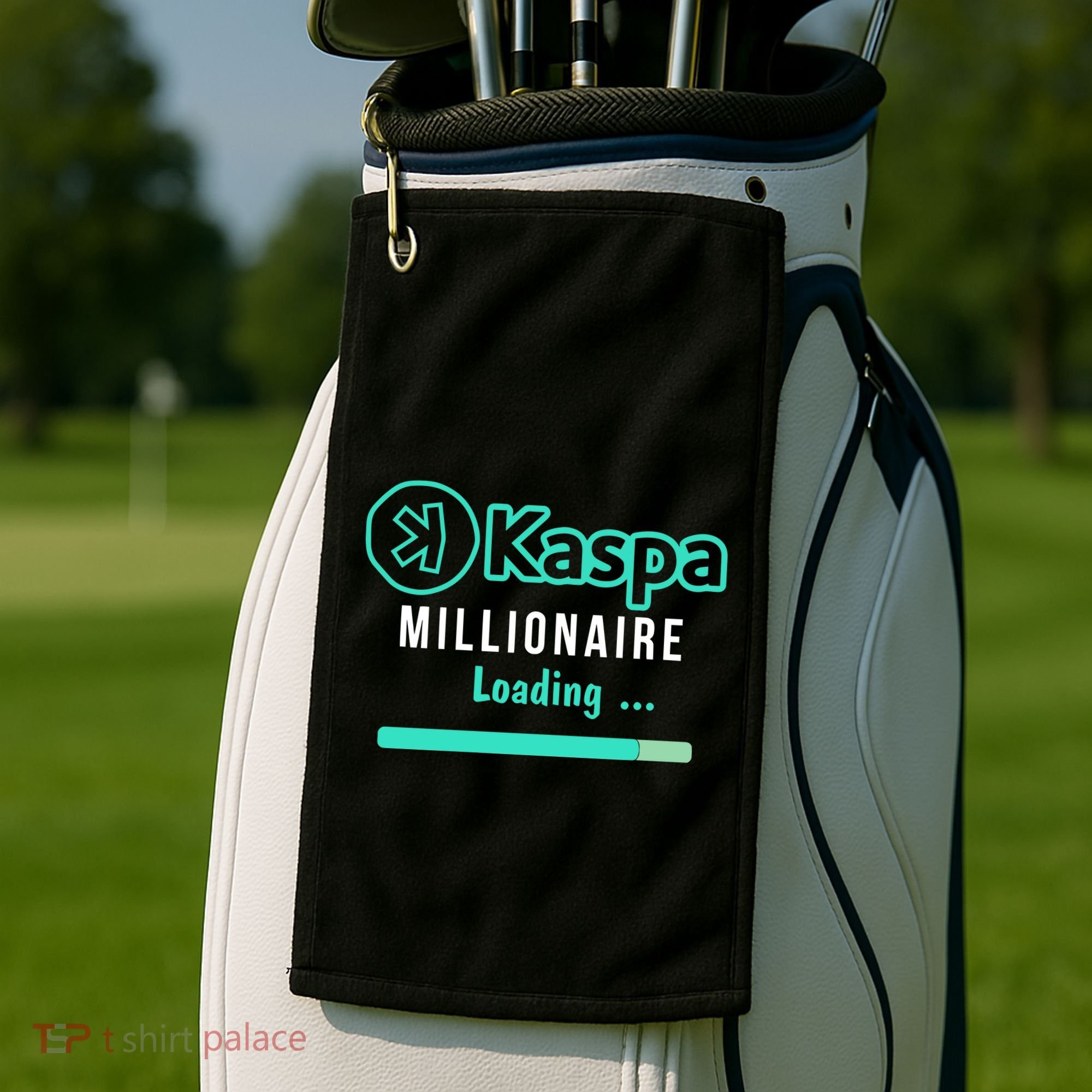 Kaspa Millionaire Loading Golf Towel