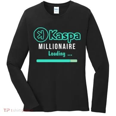 Kaspa Millionaire Loading Women's Long Sleeve Shirt