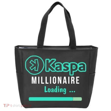 Kaspa Millionaire Loading Tote Bag