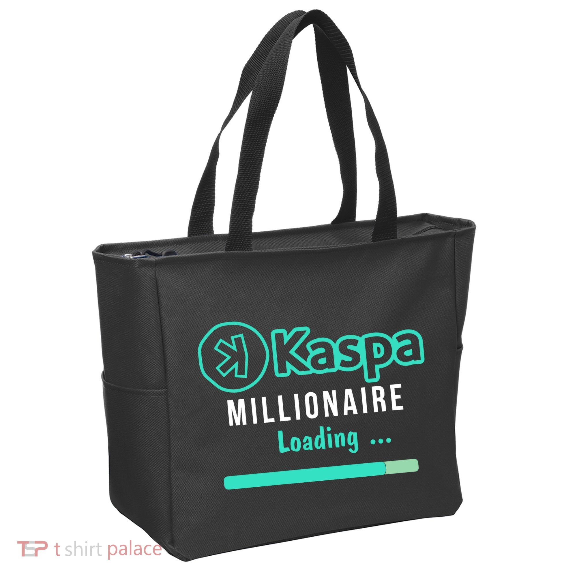 Kaspa Millionaire Loading Tote Bag