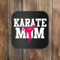 Karate Mom Mother's Day Martial Arts Kickboxing Taekwondo Coaster thumb 0