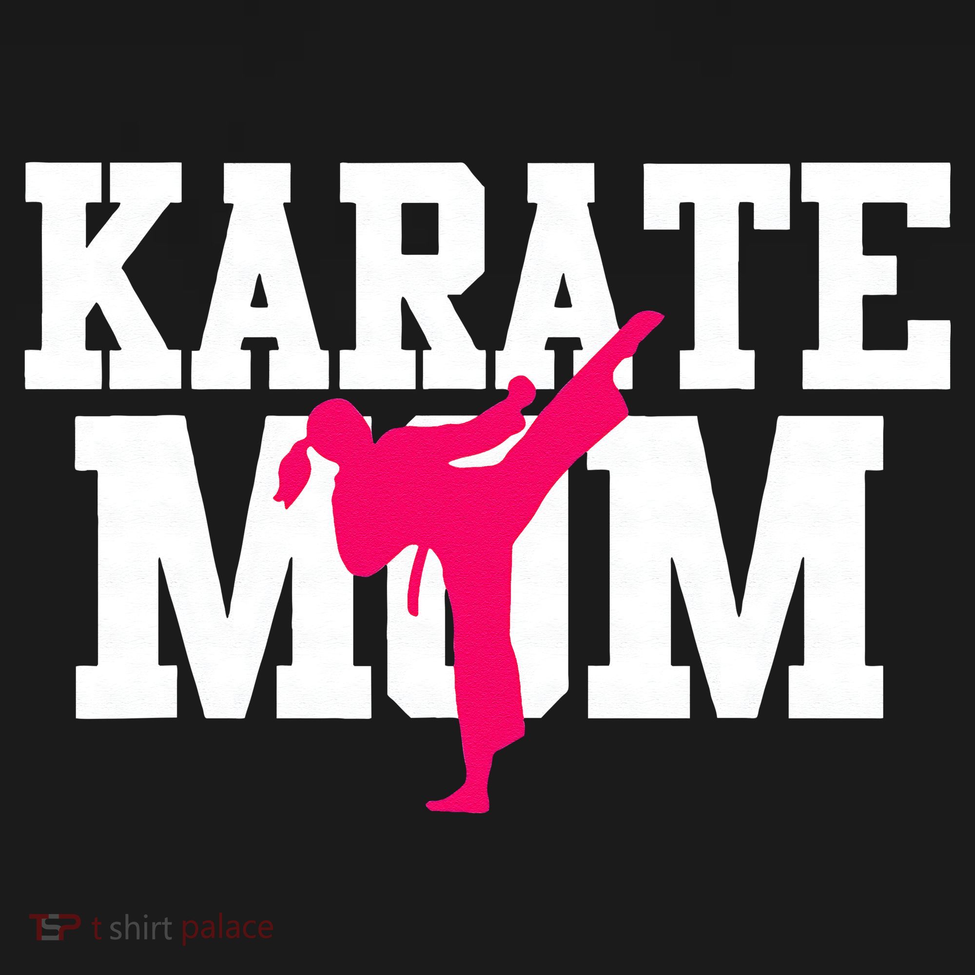 Karate Mom Mother's Day Martial Arts Kickboxing Taekwondo Women's Hoodie