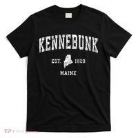 Kennebunk Maine Me Vintage Athletic Sports T-Shirt thumb 0
