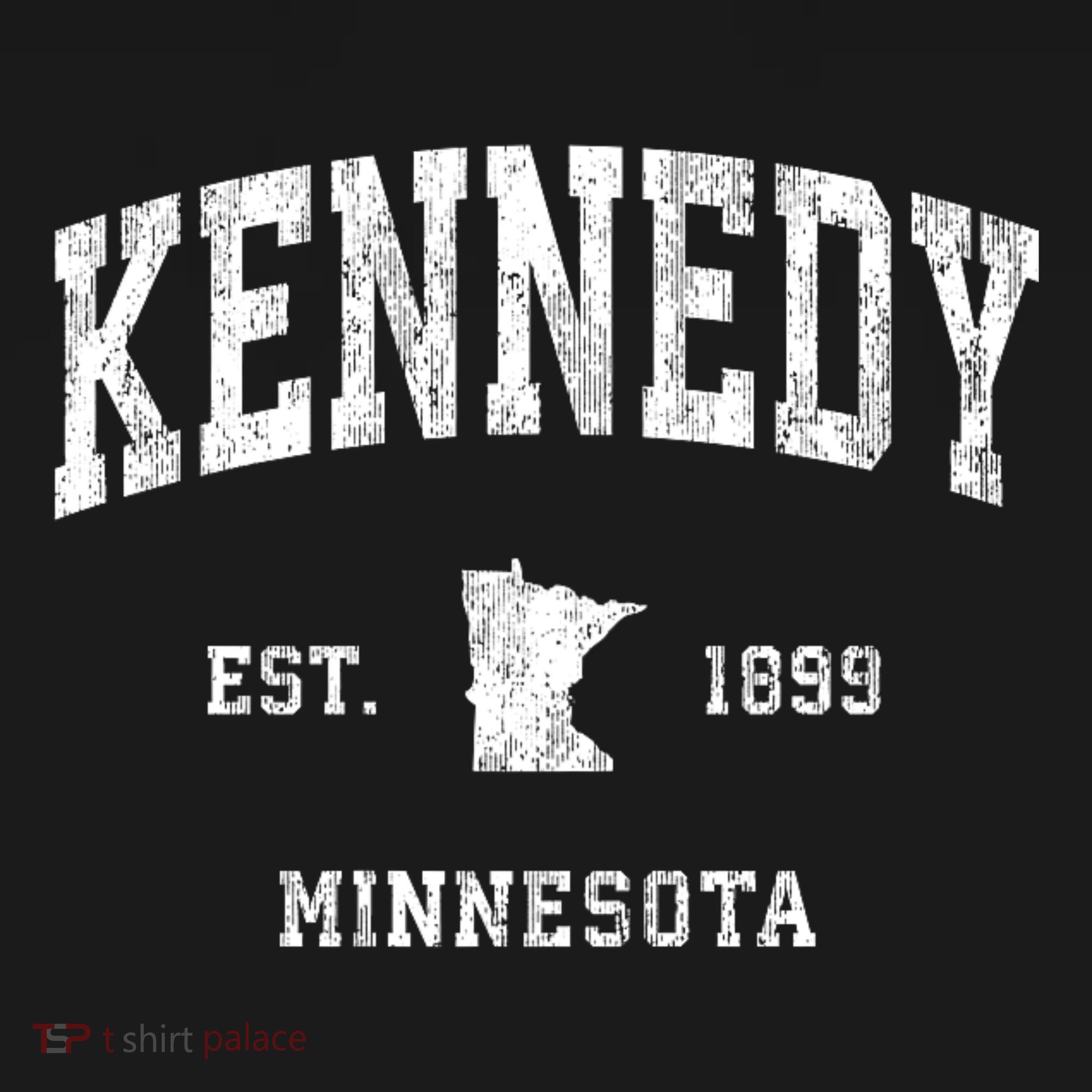 Kennedy Minnesota Mn Vintage Athletic Sports T-Shirt