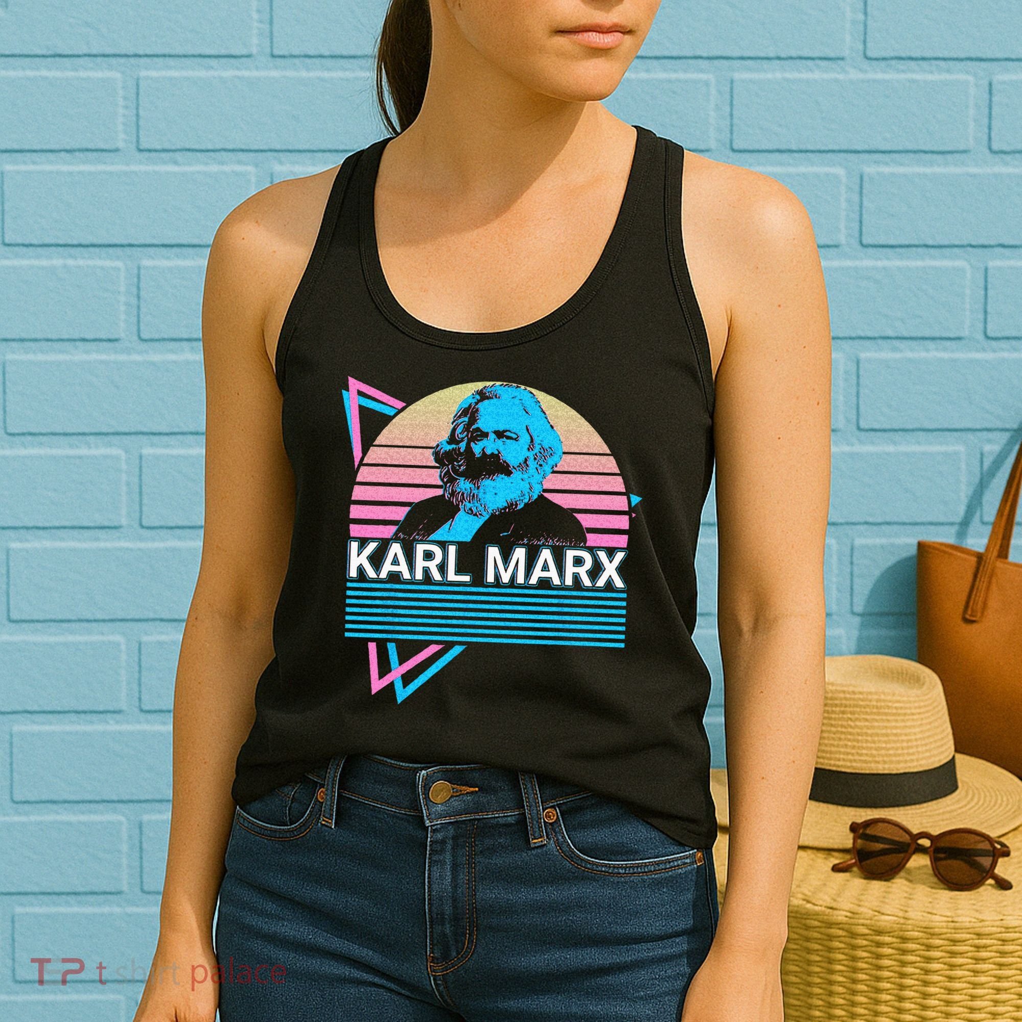 Karl Marx Marxism Communism Communist Socialism Socialist Women's Tank Top