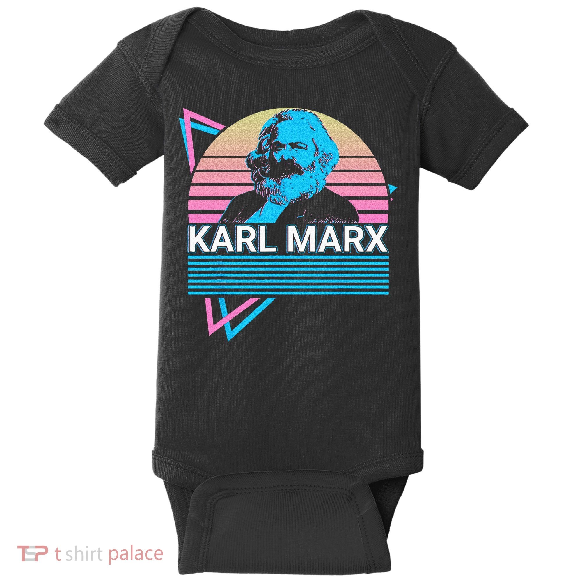 Karl Marx Marxism Communism Communist Socialism Socialist Baby Bodysuit