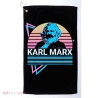 Karl Marx Marxism Communism Communist Socialism Socialist Golf Towel thumb 0