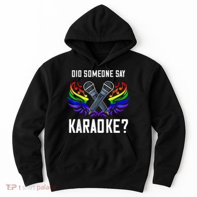 Karaoke Microphone Machine Music Singer Hoodie