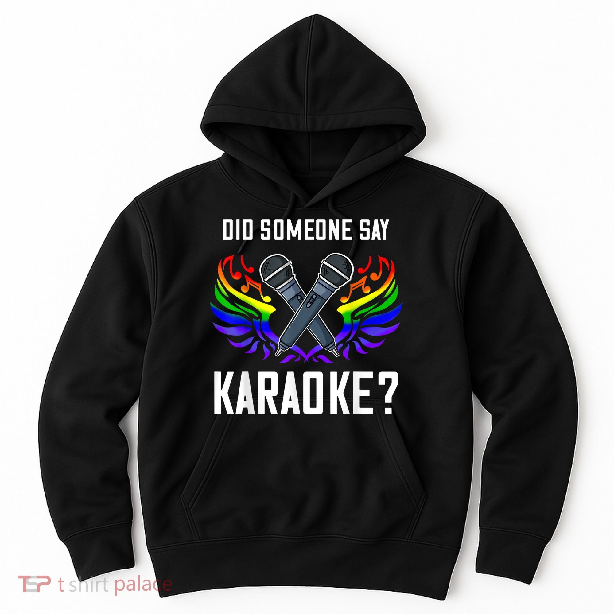 Karaoke Microphone Machine Music Singer Hoodie