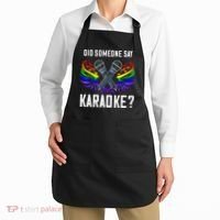 Karaoke Microphone Machine Music Singer Apron thumb 2