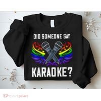 Karaoke Microphone Machine Music Singer Sweatshirt thumb 2