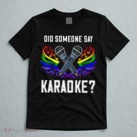 Karaoke Microphone Machine Music Singer T-Shirt thumb 5