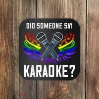 Karaoke Microphone Machine Music Singer Coaster thumb 0