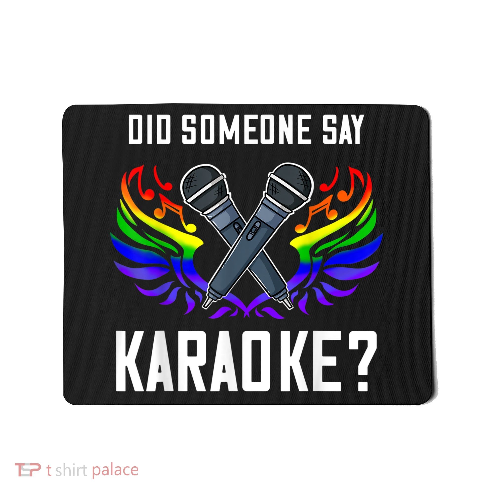 Karaoke Microphone Machine Music Singer Mousepad