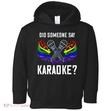 Karaoke Microphone Machine Music Singer Toddler Hoodie