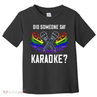 Karaoke Microphone Machine Music Singer Toddler T-Shirt
