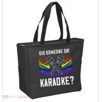 Karaoke Microphone Machine Music Singer Tote Bag thumb 2