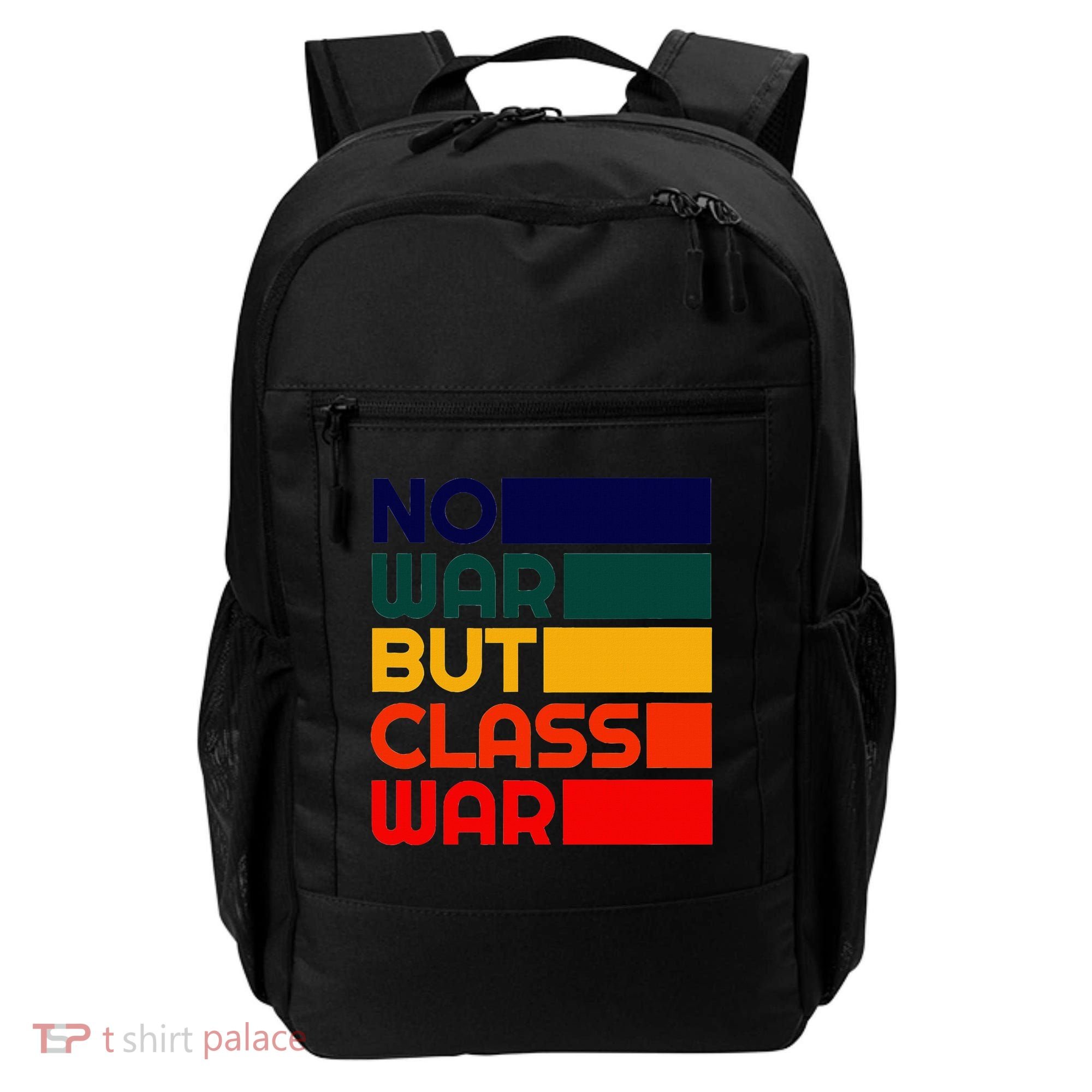 Karl Marx No War But Class War Radical Leftist Backpack