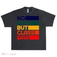 Karl Marx No War But Class War Radical Leftist Urban Oversized Heavyweight T-Shirt thumb 0