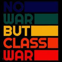 Karl Marx No War But Class War Radical Leftist Mousepad thumb 1