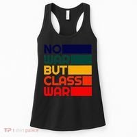 Karl Marx No War But Class War Radical Leftist Women's Tank Top thumb 0