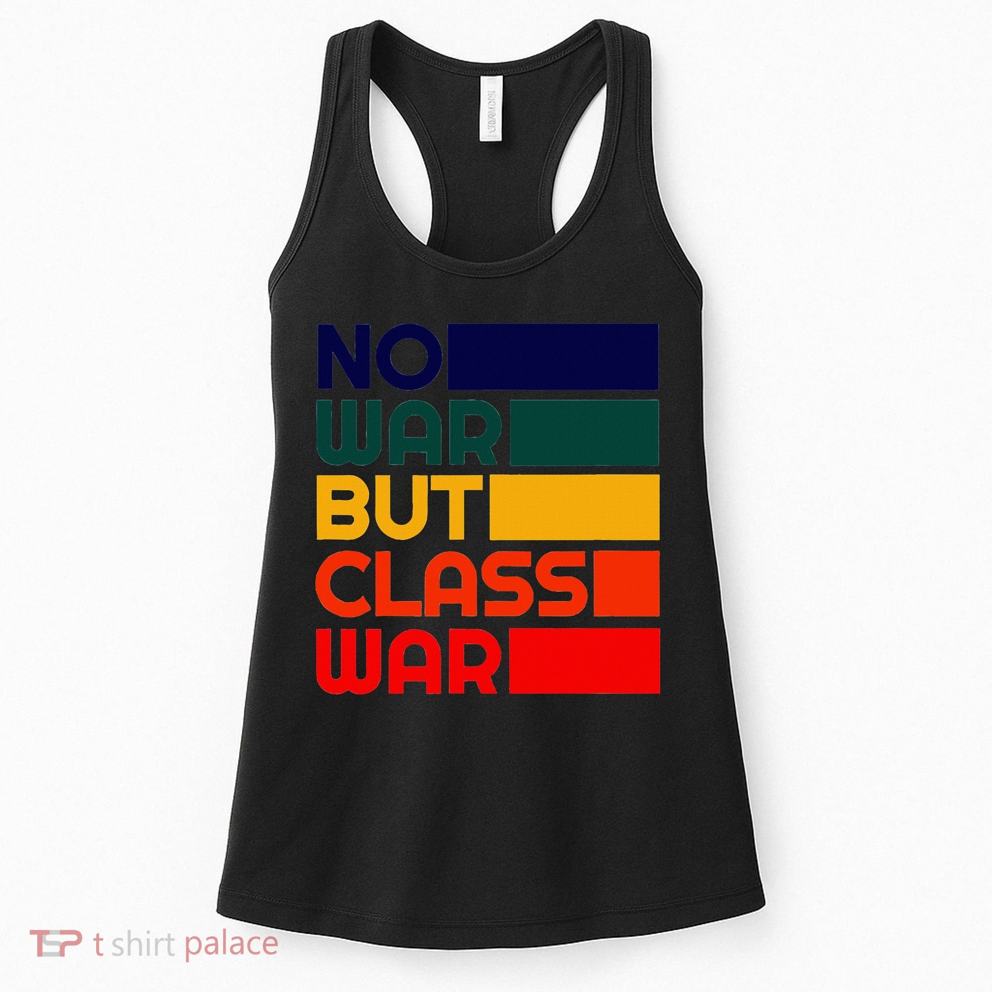 Karl Marx No War But Class War Radical Leftist Women's Tank Top