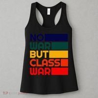 Karl Marx No War But Class War Radical Leftist Women's Tank Top thumb 3