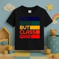 Karl Marx No War But Class War Radical Leftist Toddler T-Shirt thumb 3