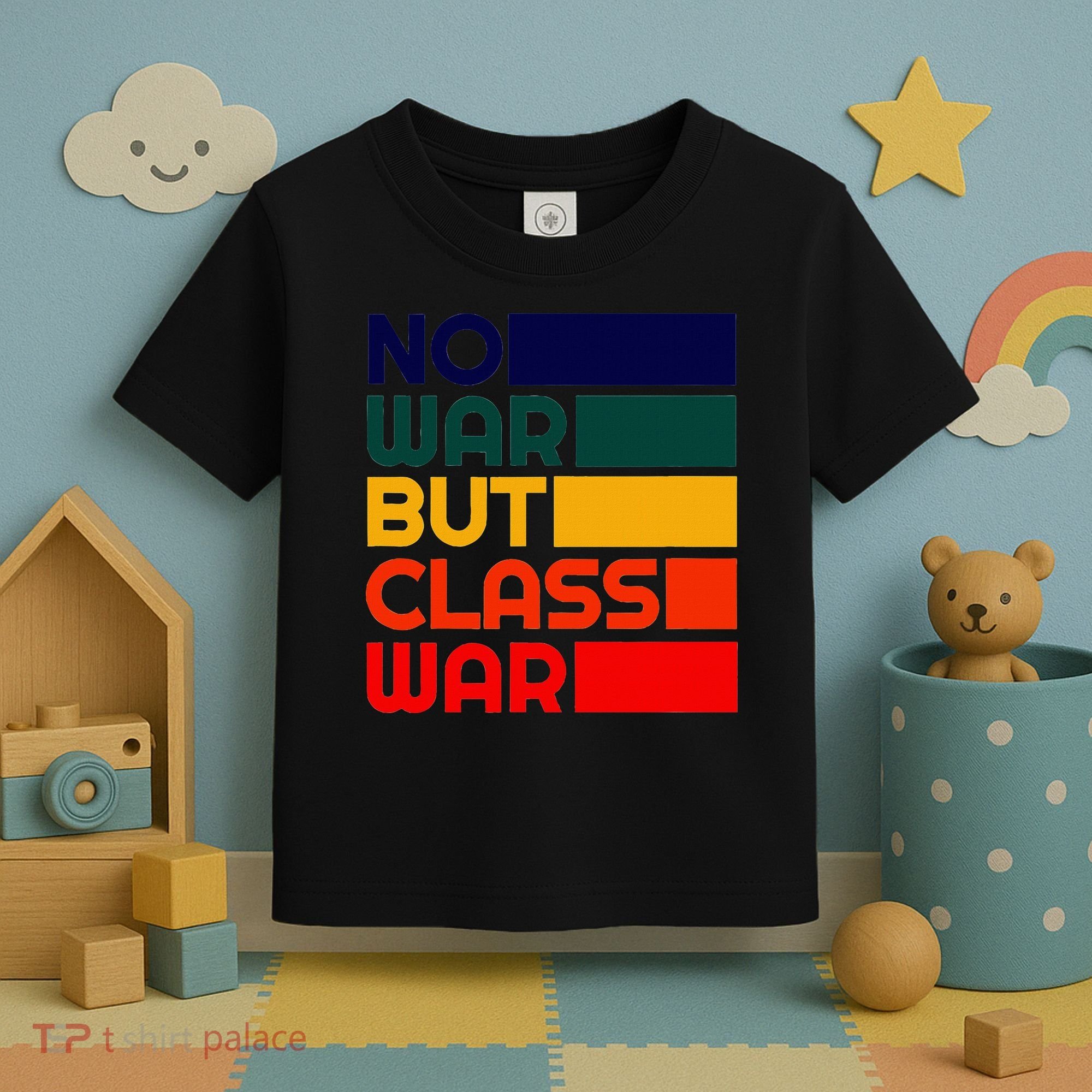 Karl Marx No War But Class War Radical Leftist Toddler T-Shirt