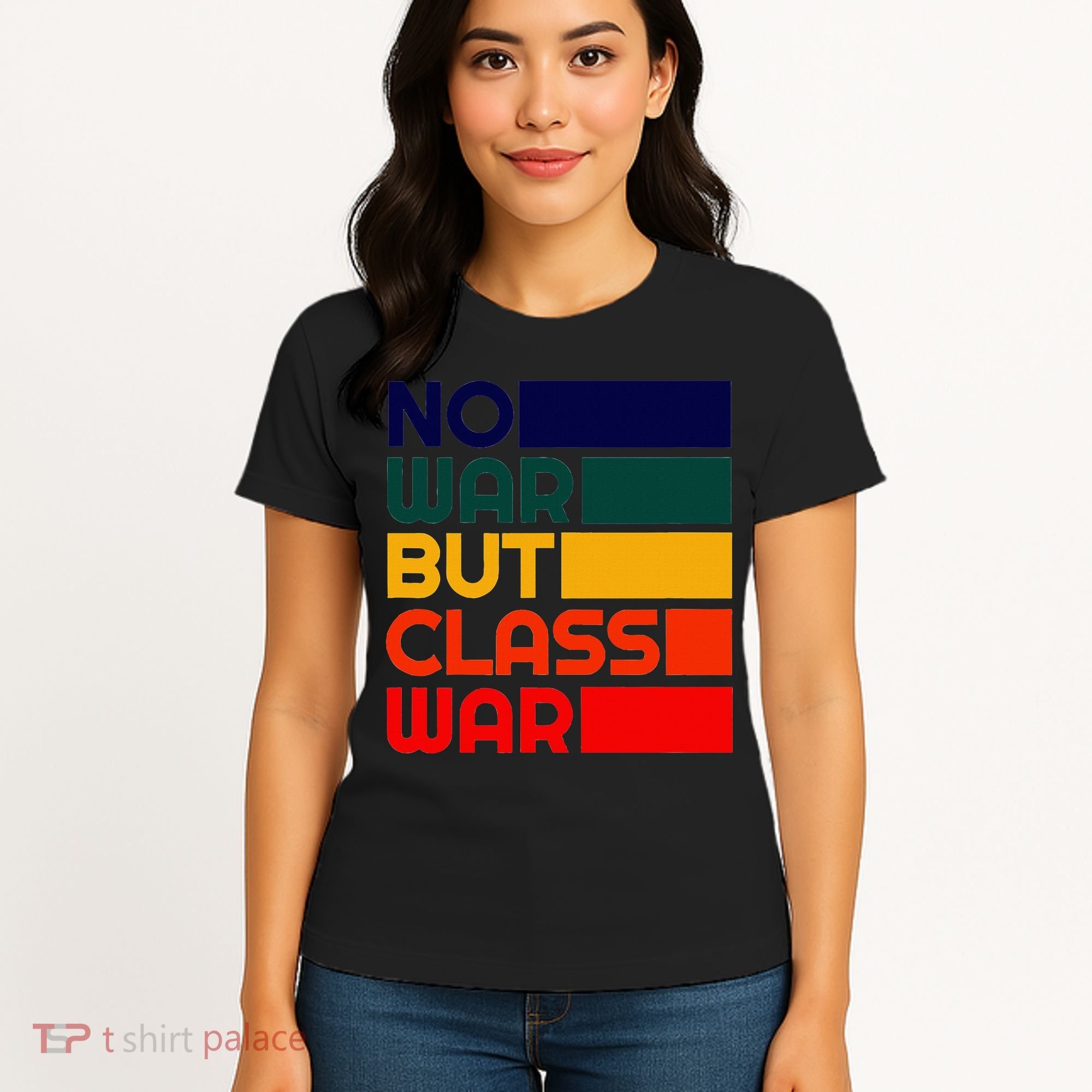 Karl Marx No War But Class War Radical Leftist Women's T-Shirt